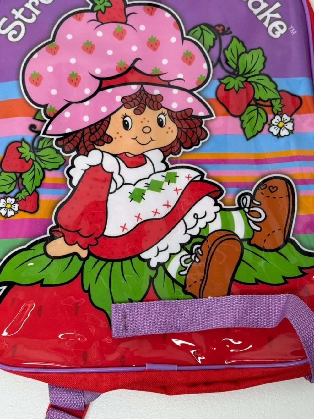Strawberry Shortcake Backpack Kids School Travel Bag New